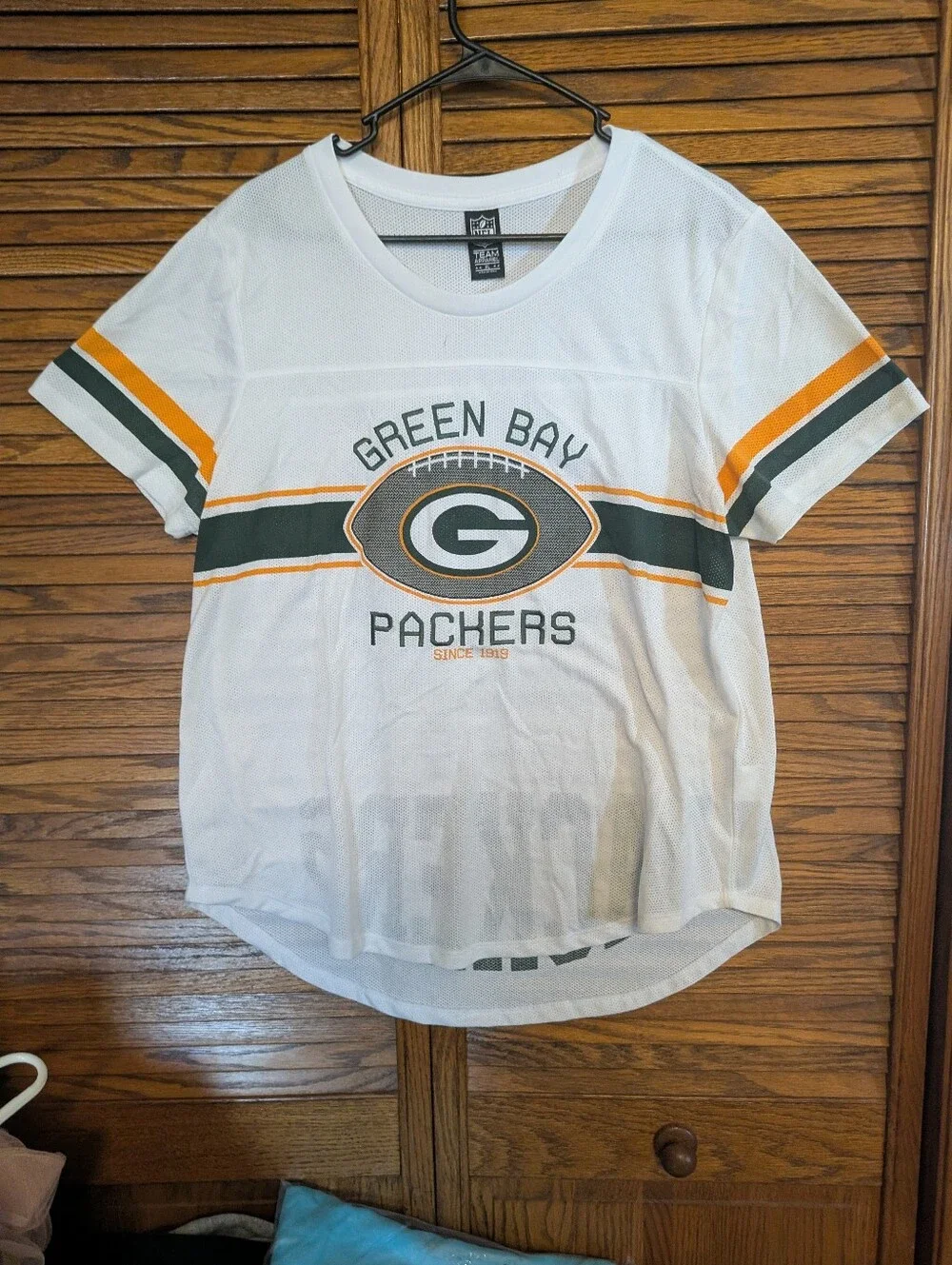 Green Bay Packers NWOT Mesh Women's T-shirt Jersey Size Extra Large